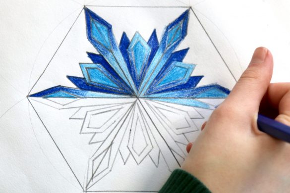 Nature’s Geometry: snowflake designs